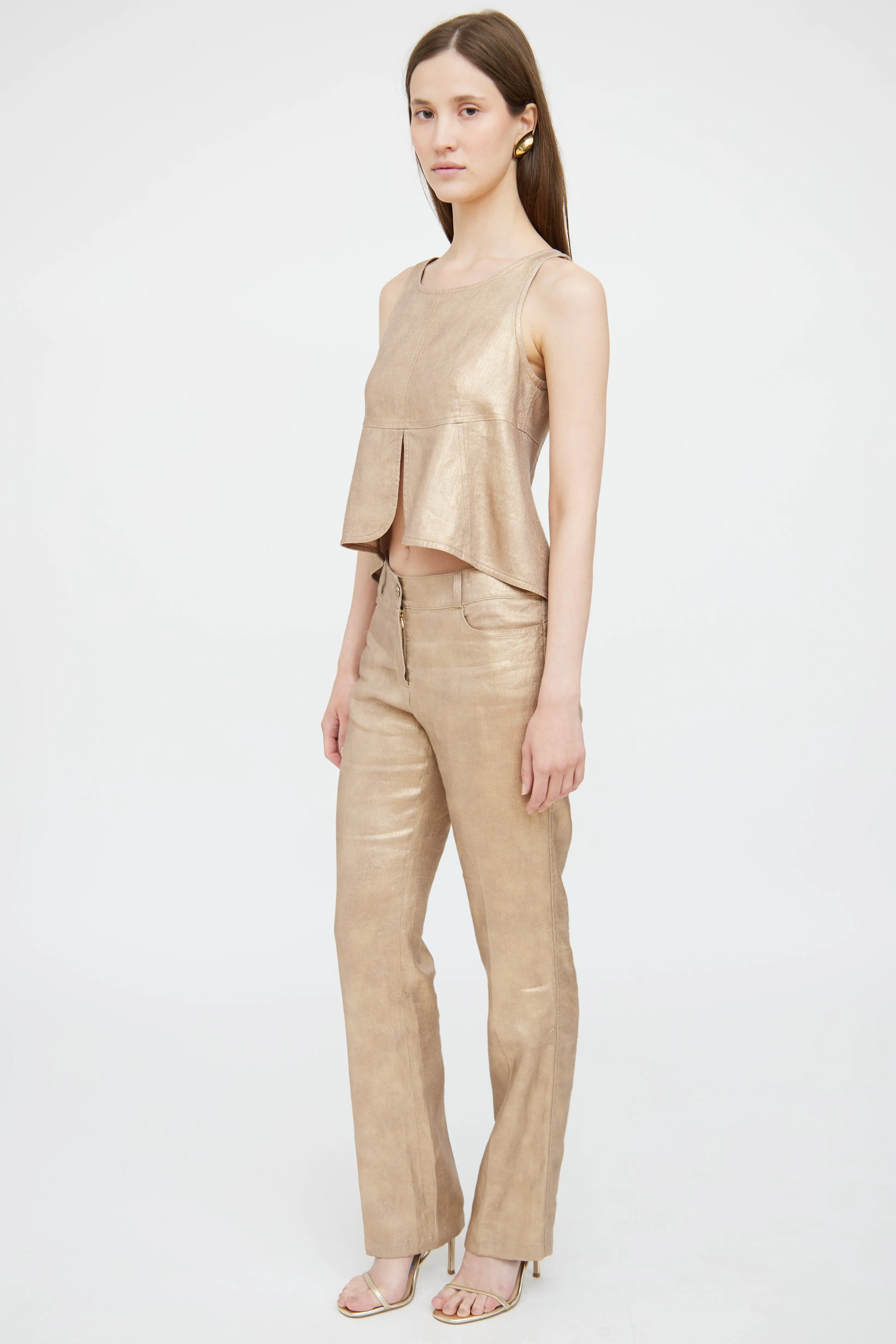 2005 Sleeveless Co-Ord Set