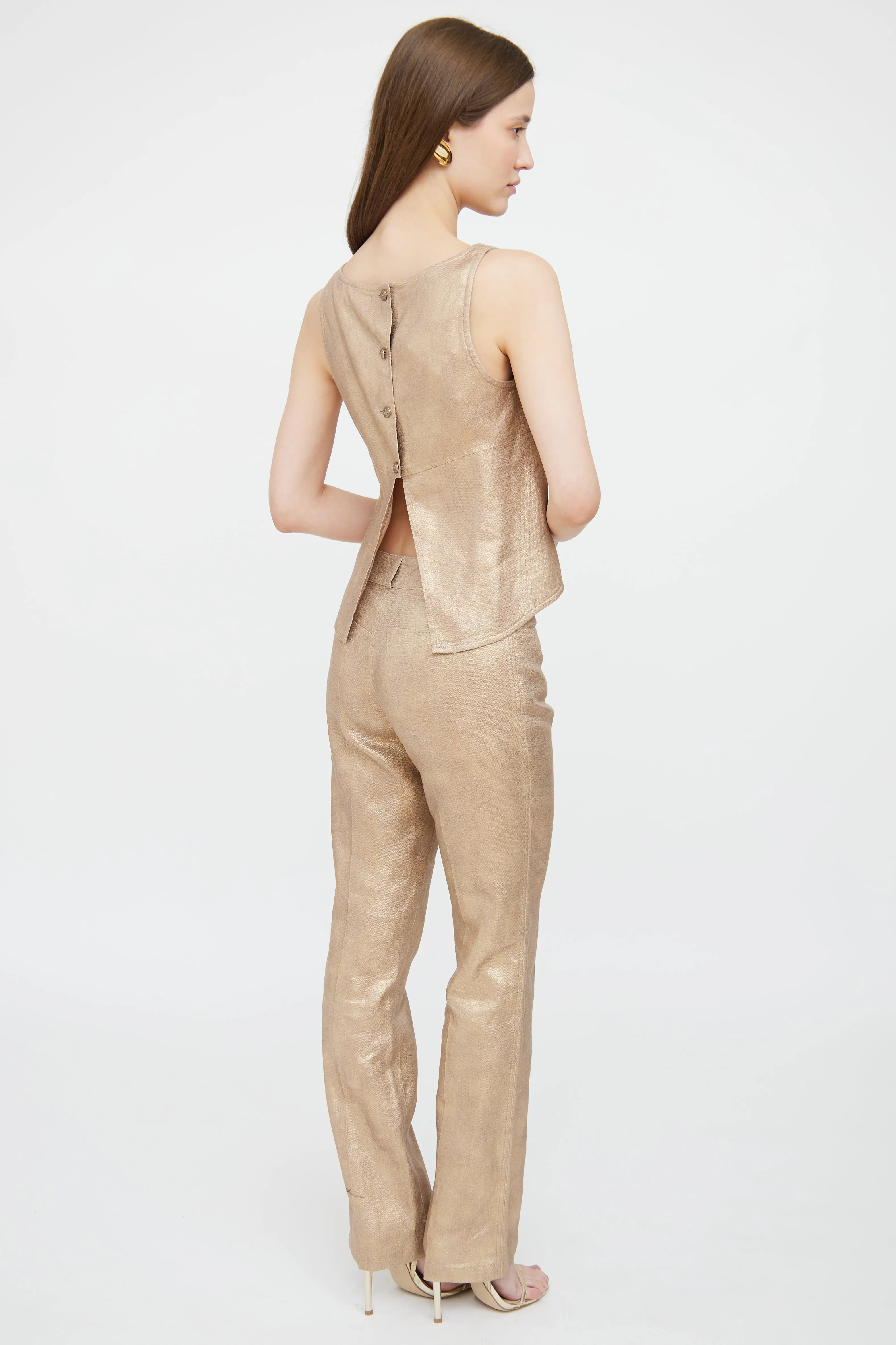 2005 Sleeveless Co-Ord Set