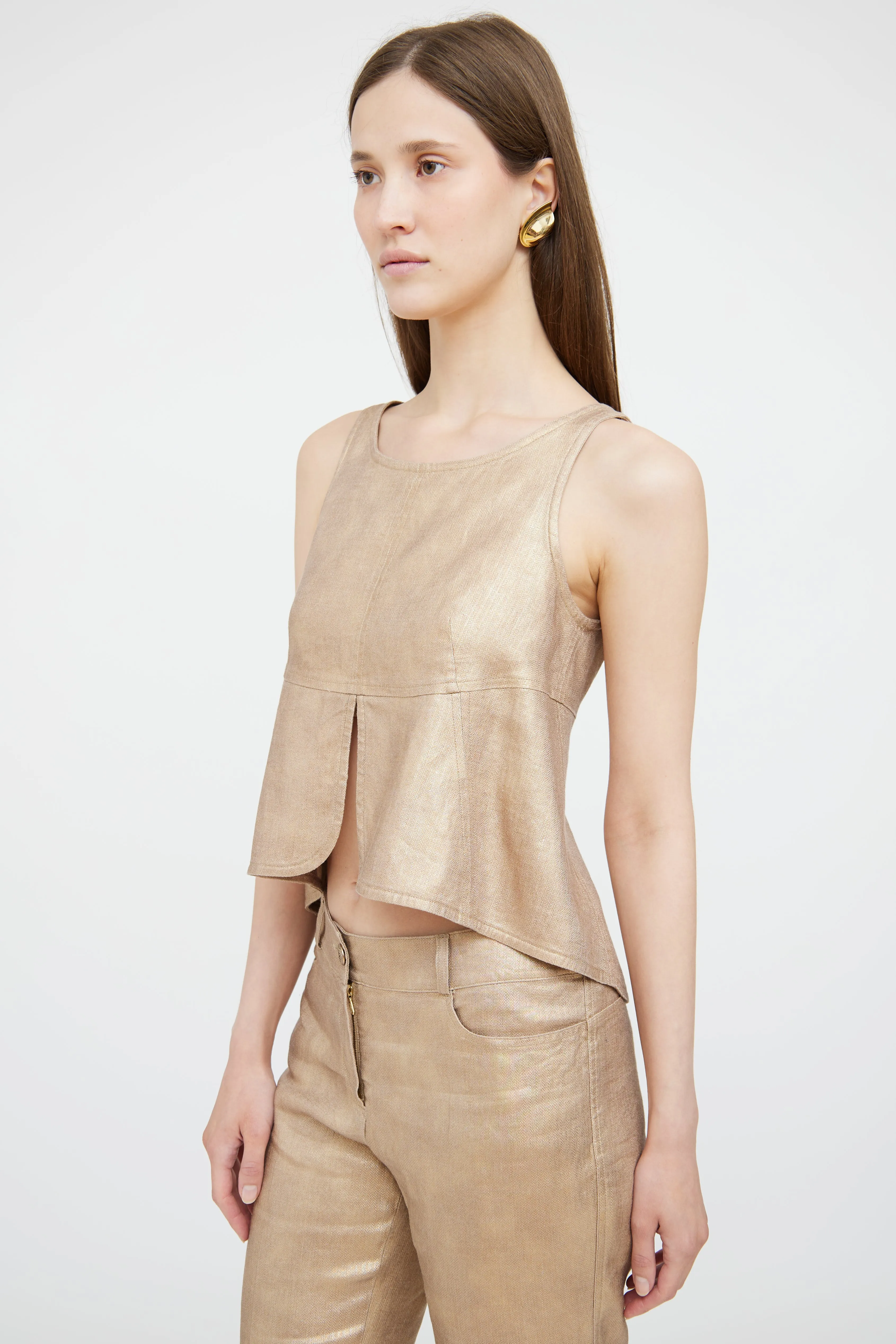 2005 Sleeveless Co-Ord Set