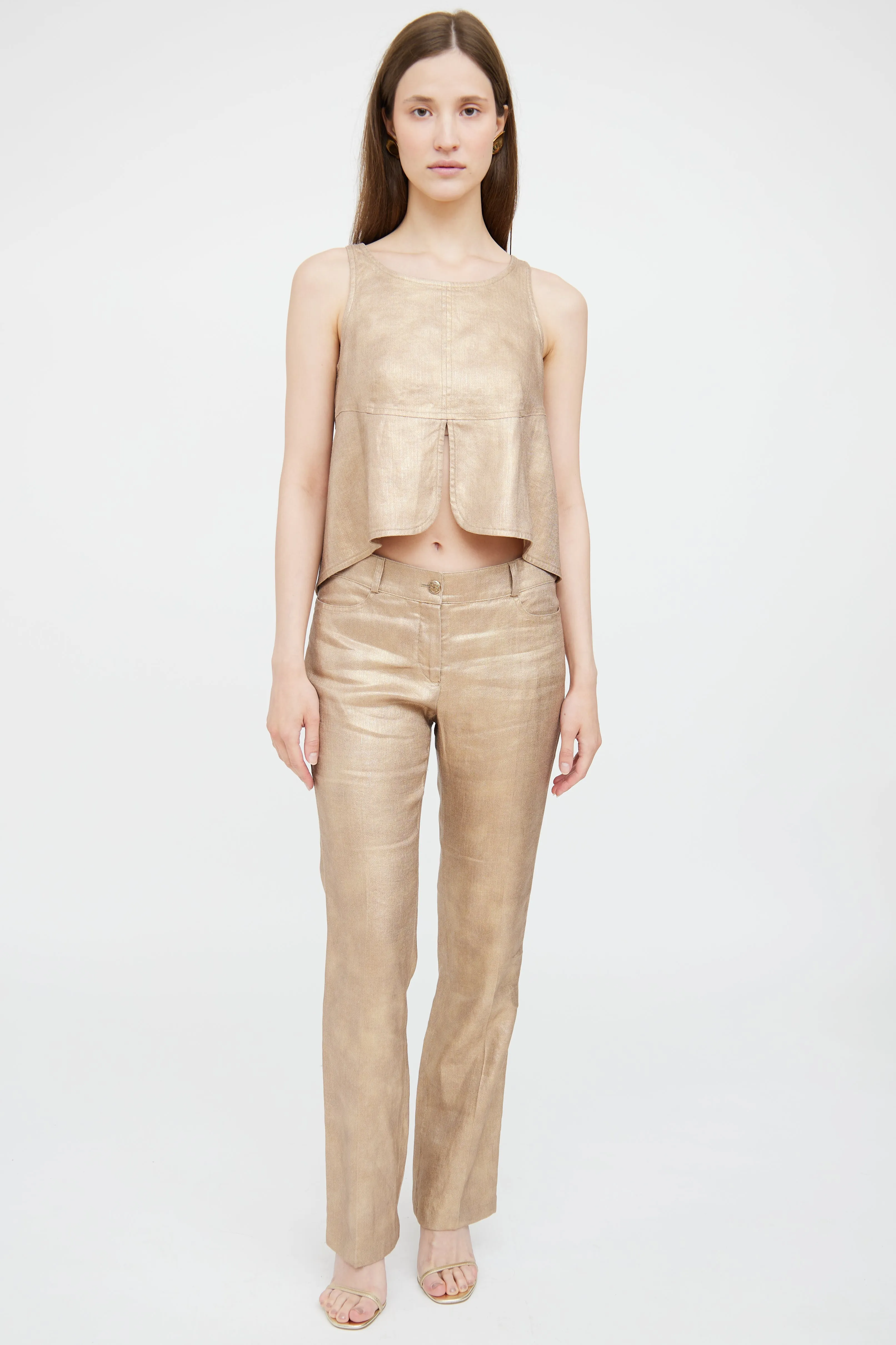 2005 Sleeveless Co-Ord Set