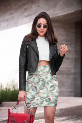 Abstract Pattren (48) Pencil Skirt