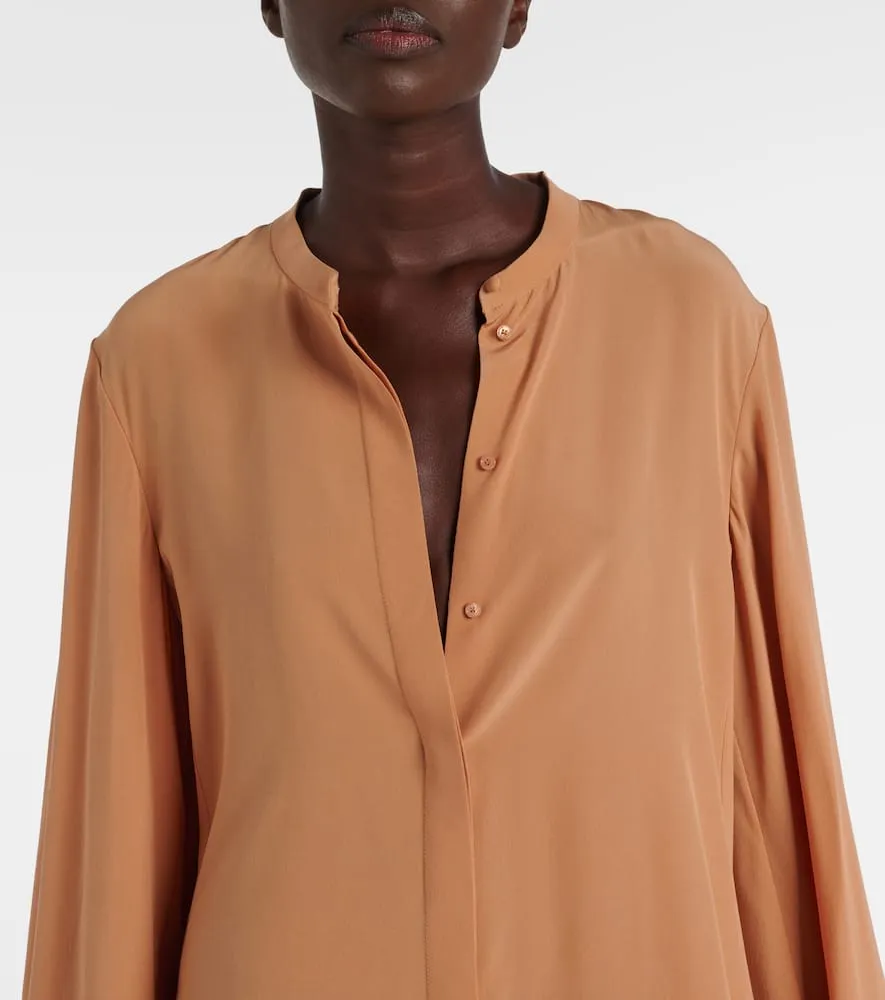 Chloe Silk crêpe de chine minidress