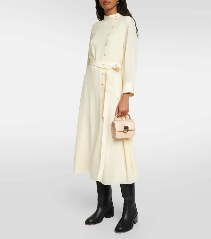 Chloe Silk midi dress