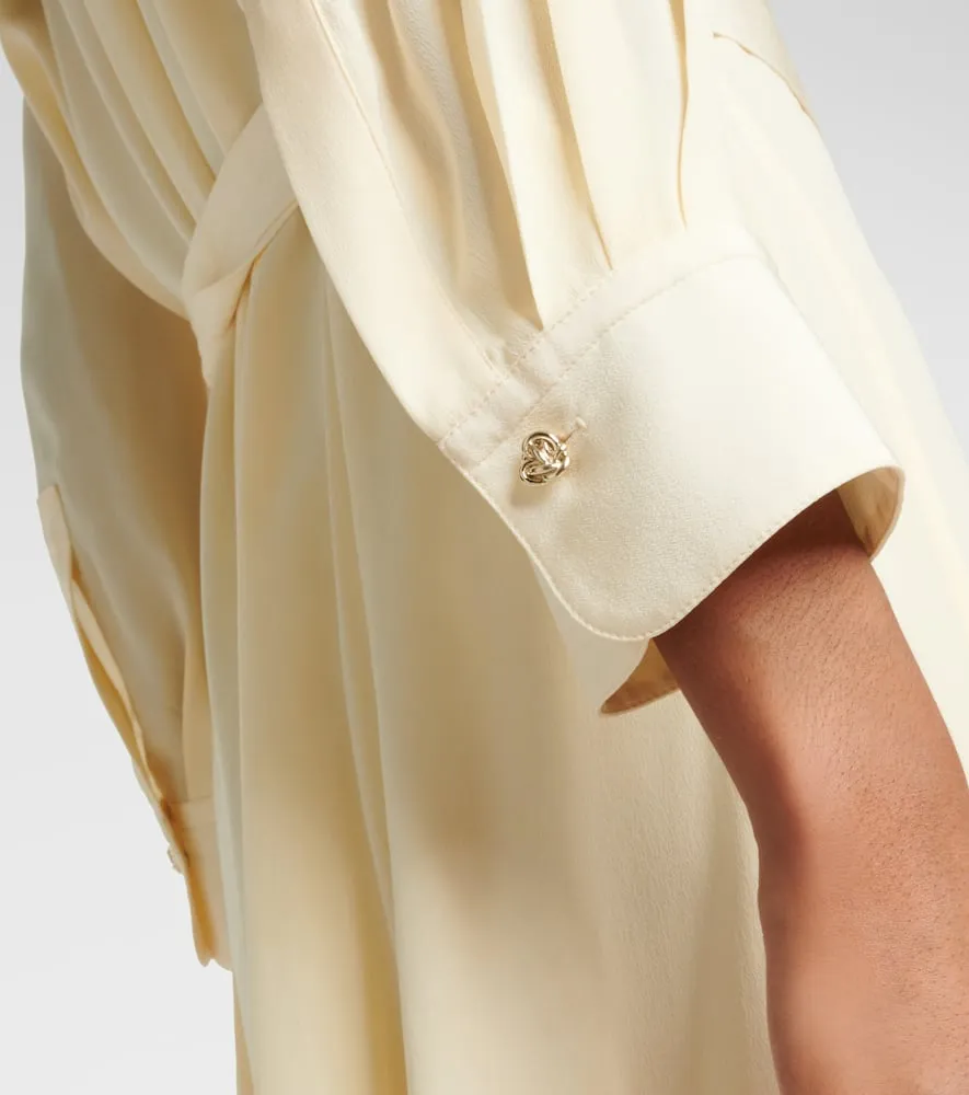 Chloe Silk midi dress