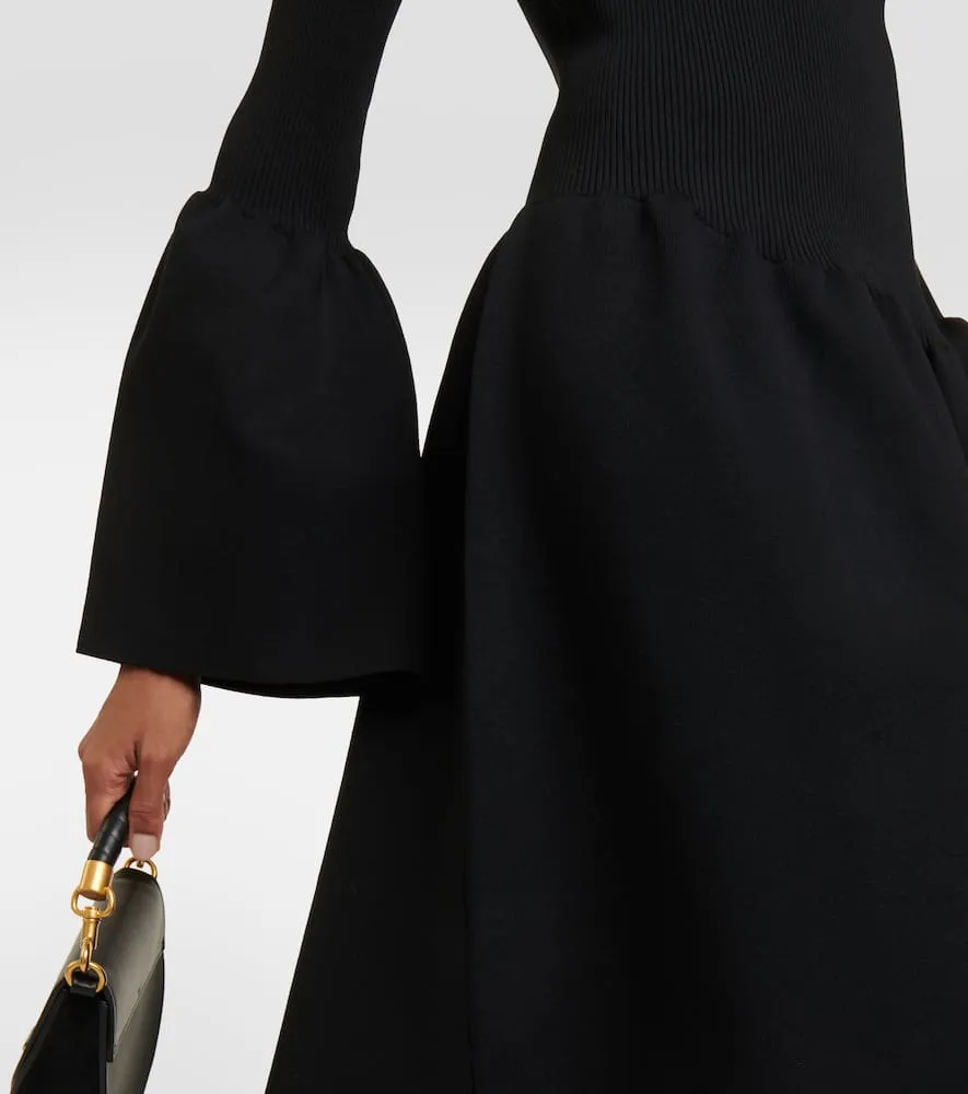 Chloe Wool-blend midi dress