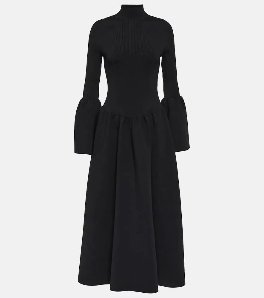 Chloe Wool-blend midi dress
