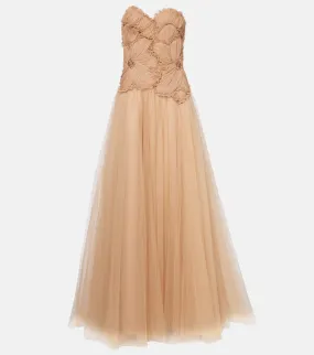 Costarellos Edra embellished gown