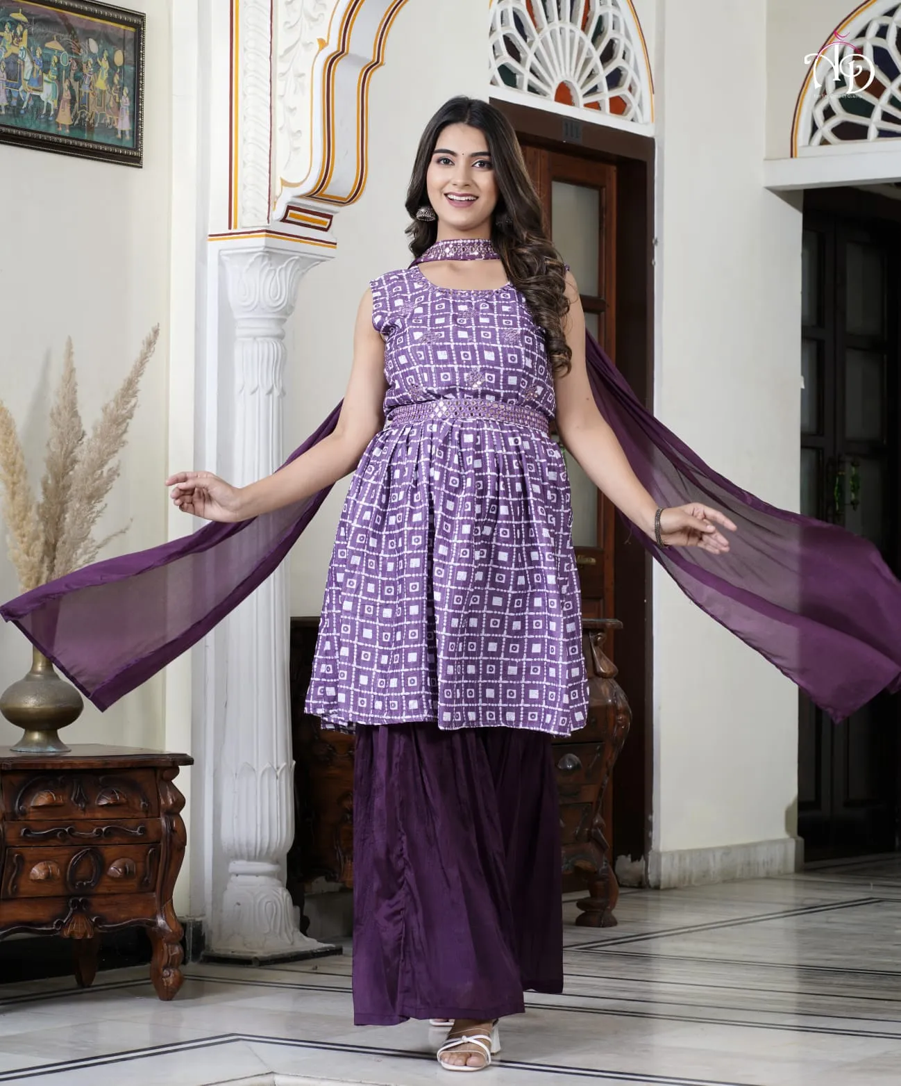 Designer Sharara Suit