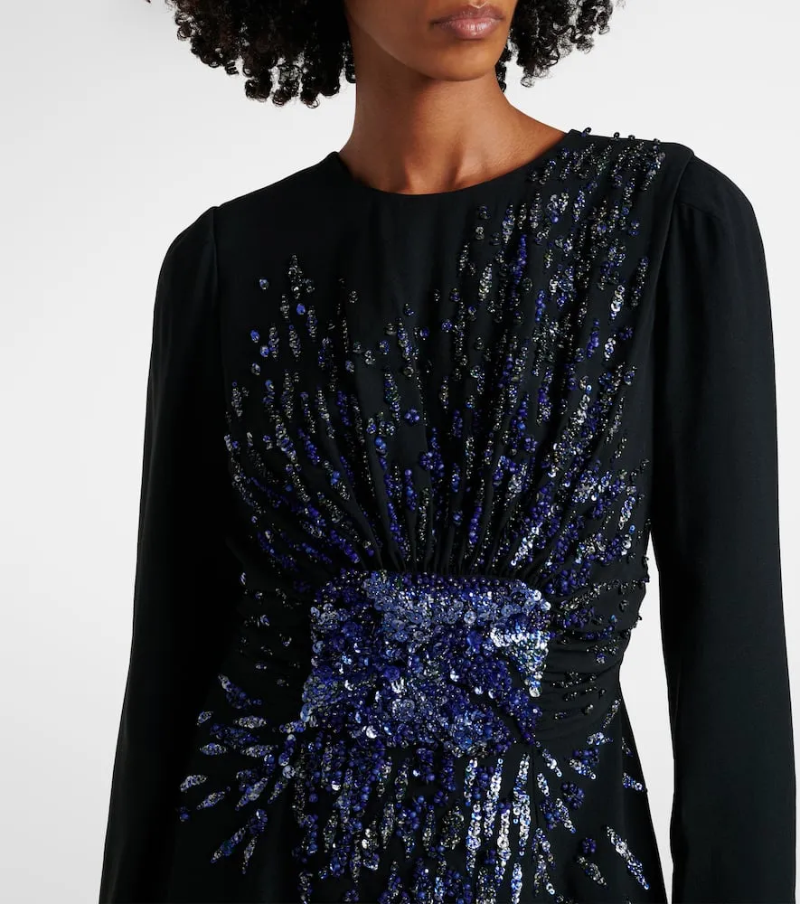 Dries Van Noten Sequined midi dress