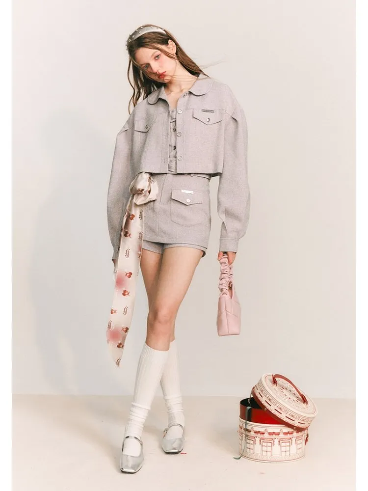 Flipped three-piece suits (Jacket/Tops/Skirt)【s0000000980】