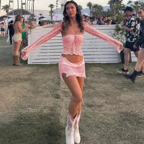 Knit festival co-ord set