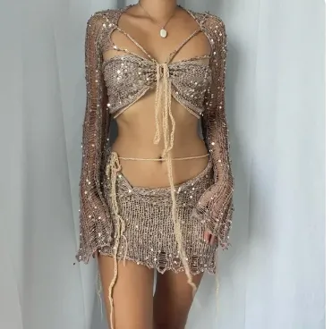 Knit festival co-ord set