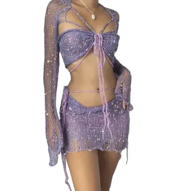 Knit festival co-ord set