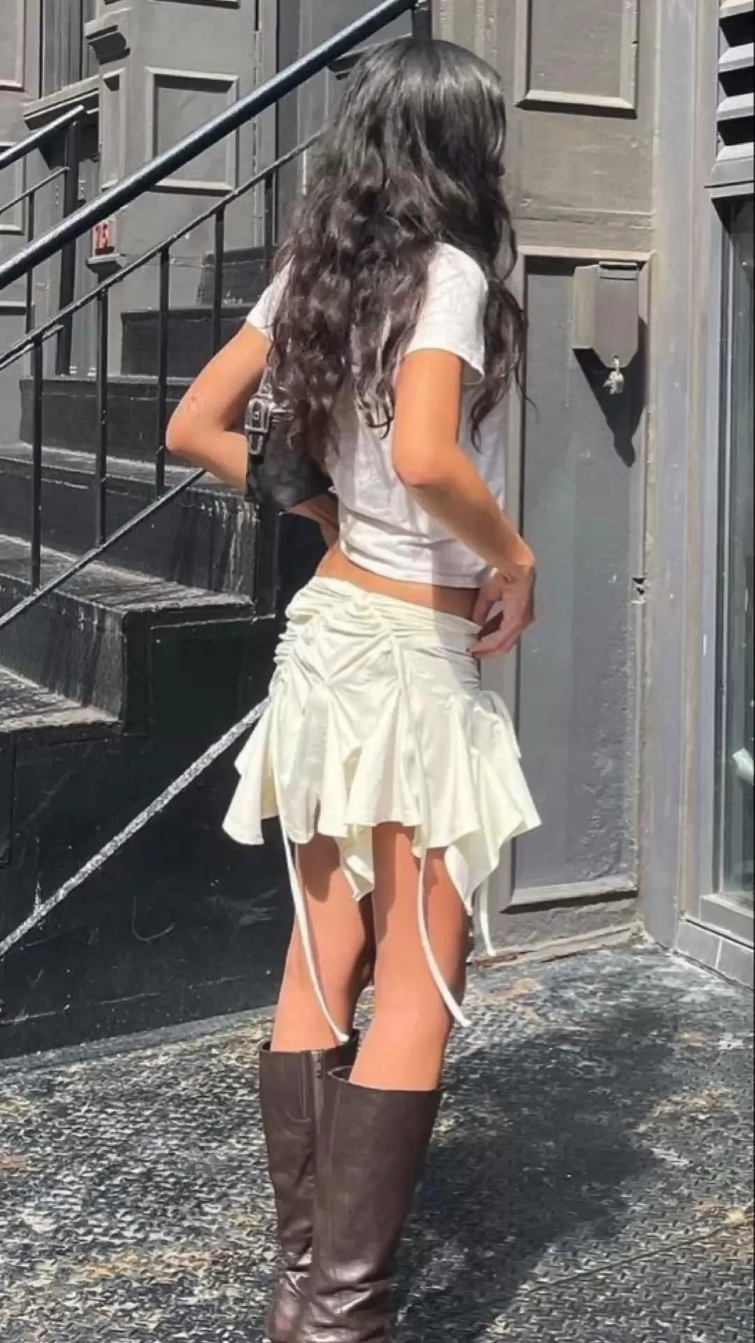 New Sexy Women Gothic Punk Irregular Skirts