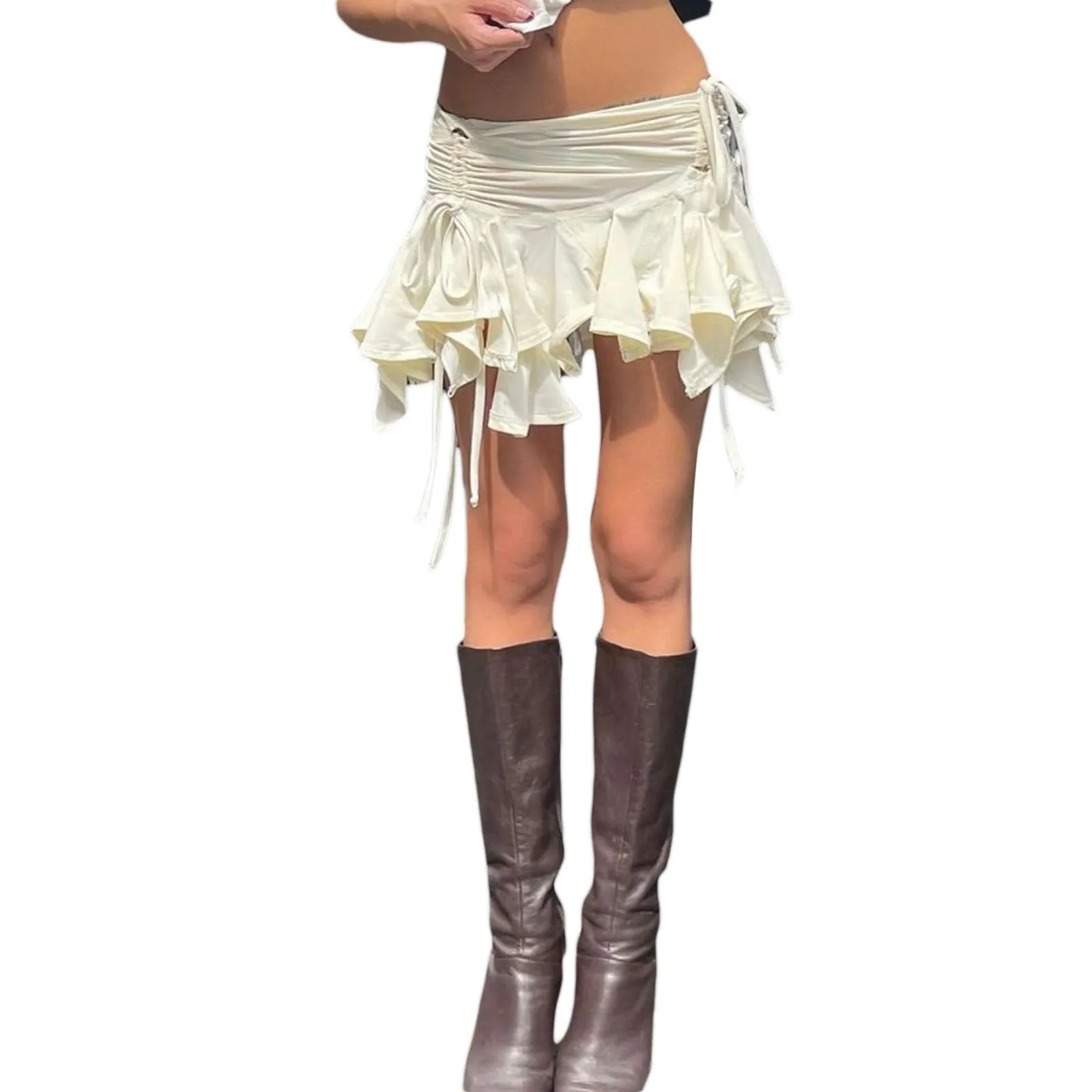 New Sexy Women Gothic Punk Irregular Skirts
