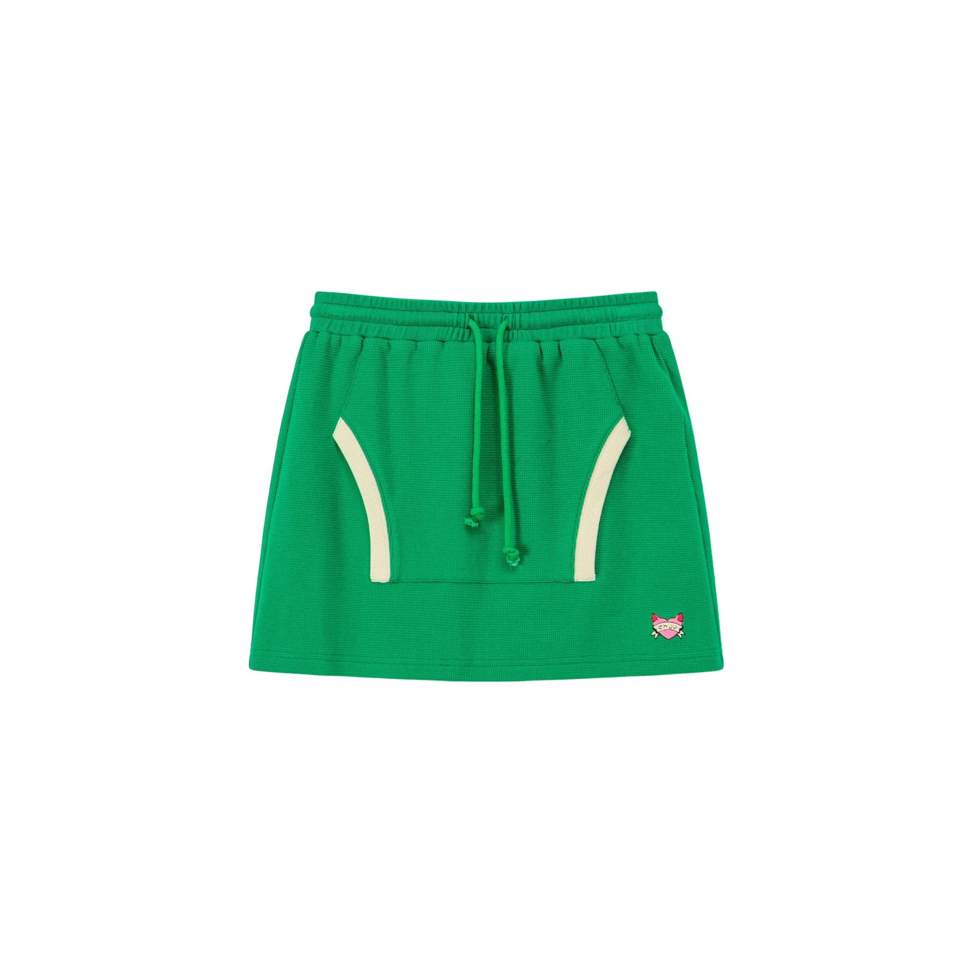 Pocket String Mini Skirt