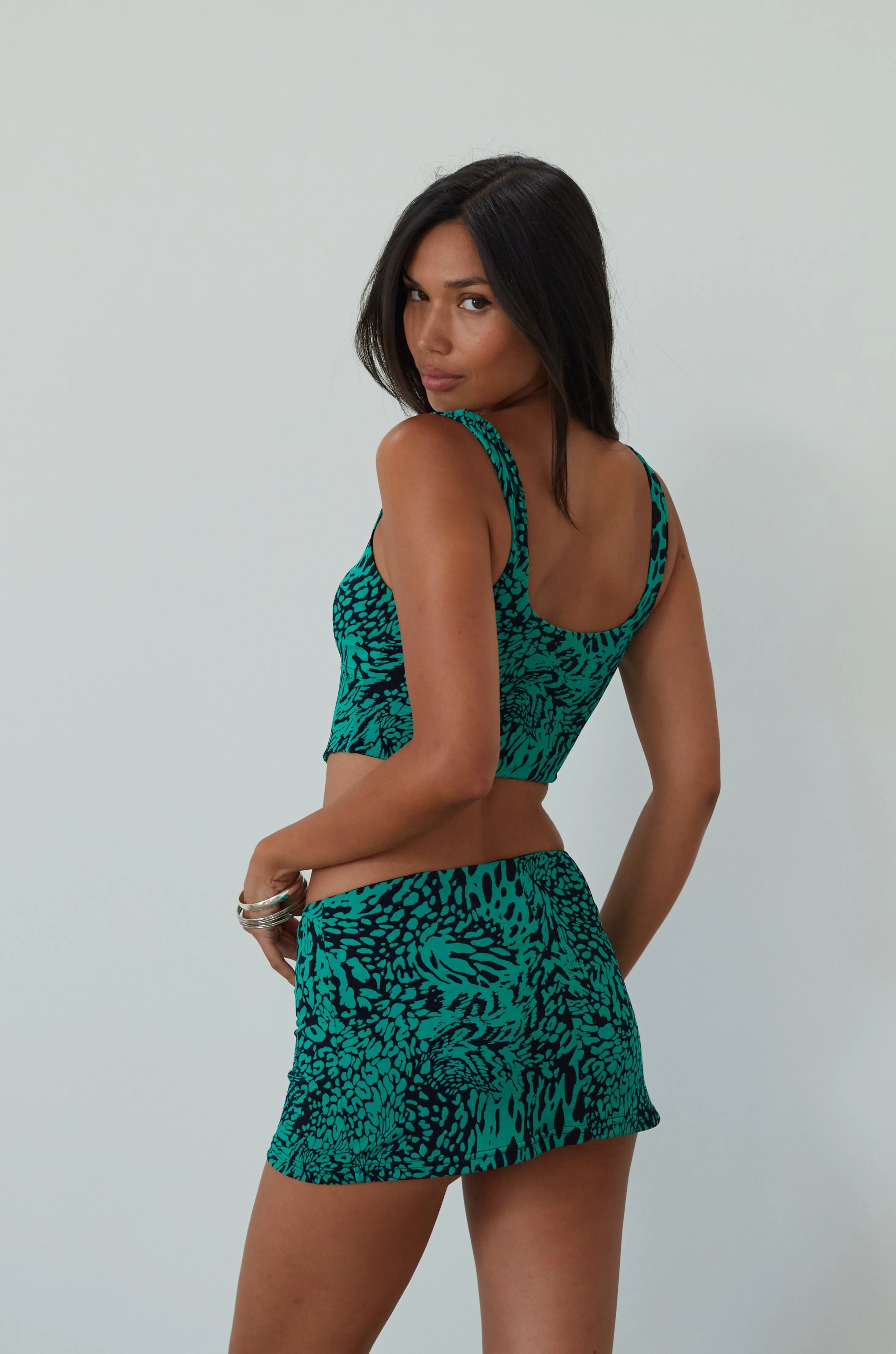 Take A Risk Mini Skirt